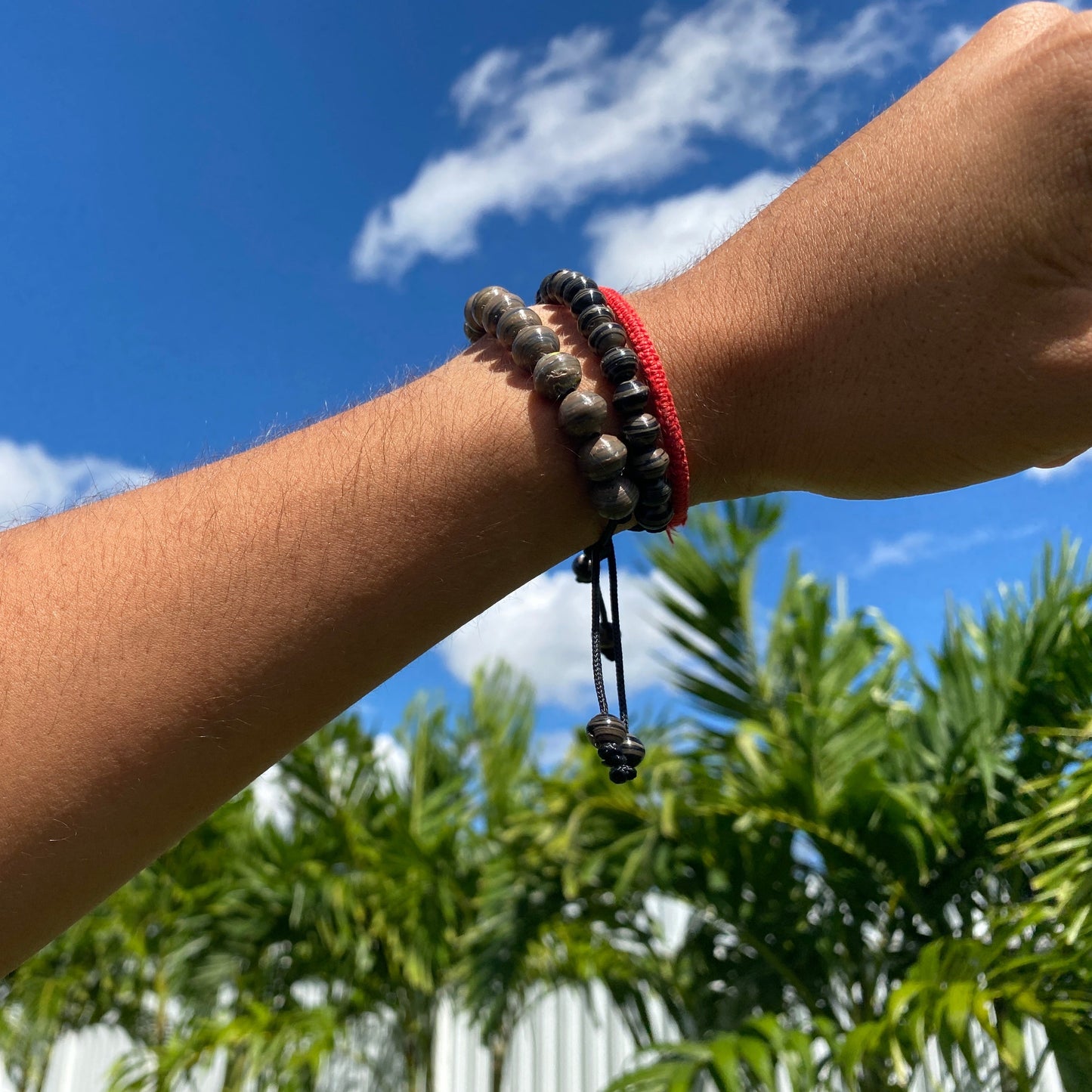 Brown Recycled Plastic Bracelet