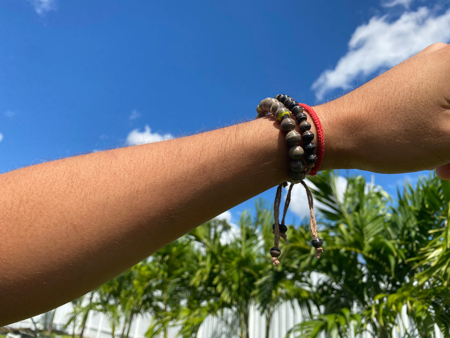 Brown Recycled Plastic Bracelet