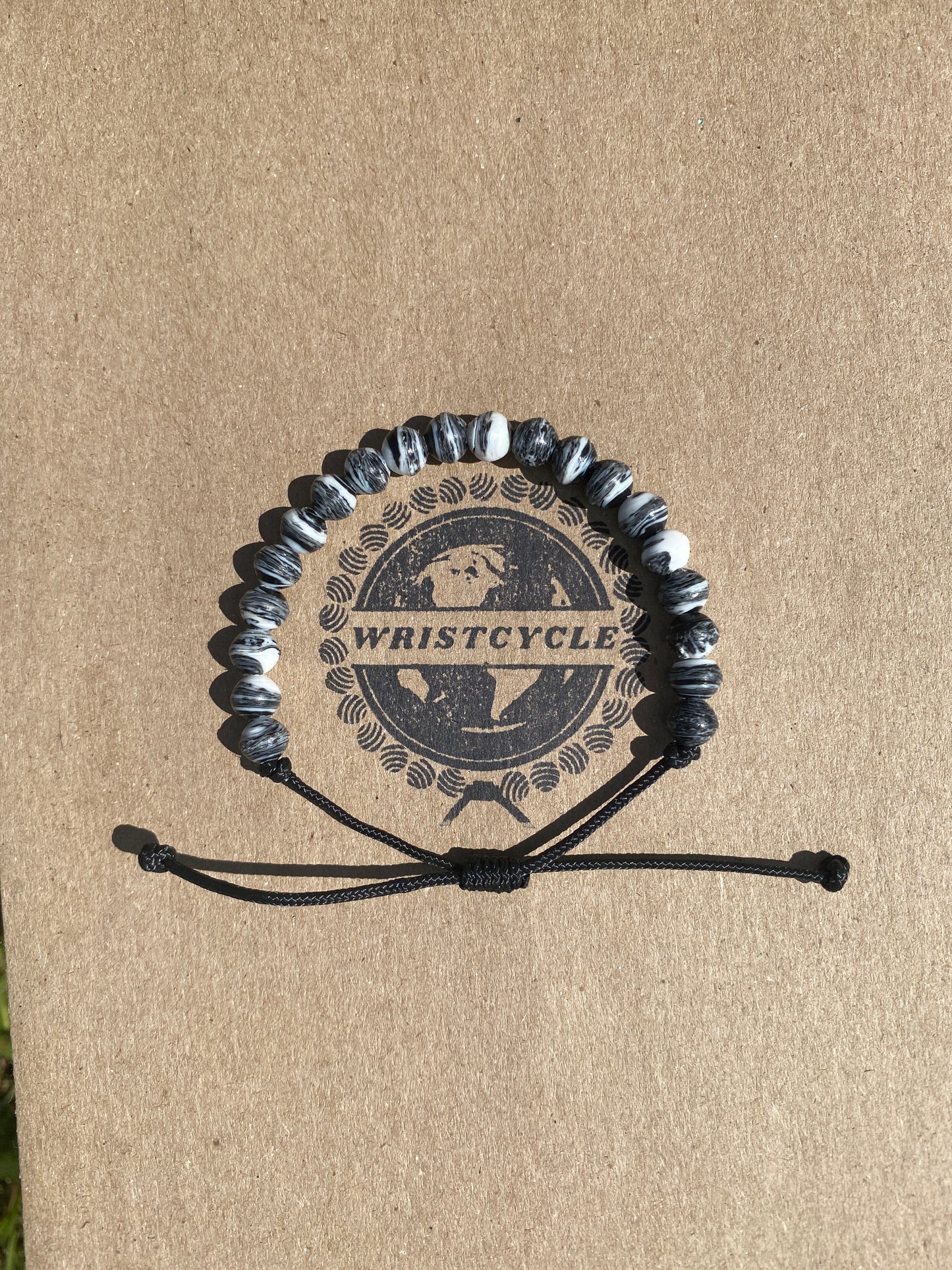 Black Recycled Plastic Bracelet