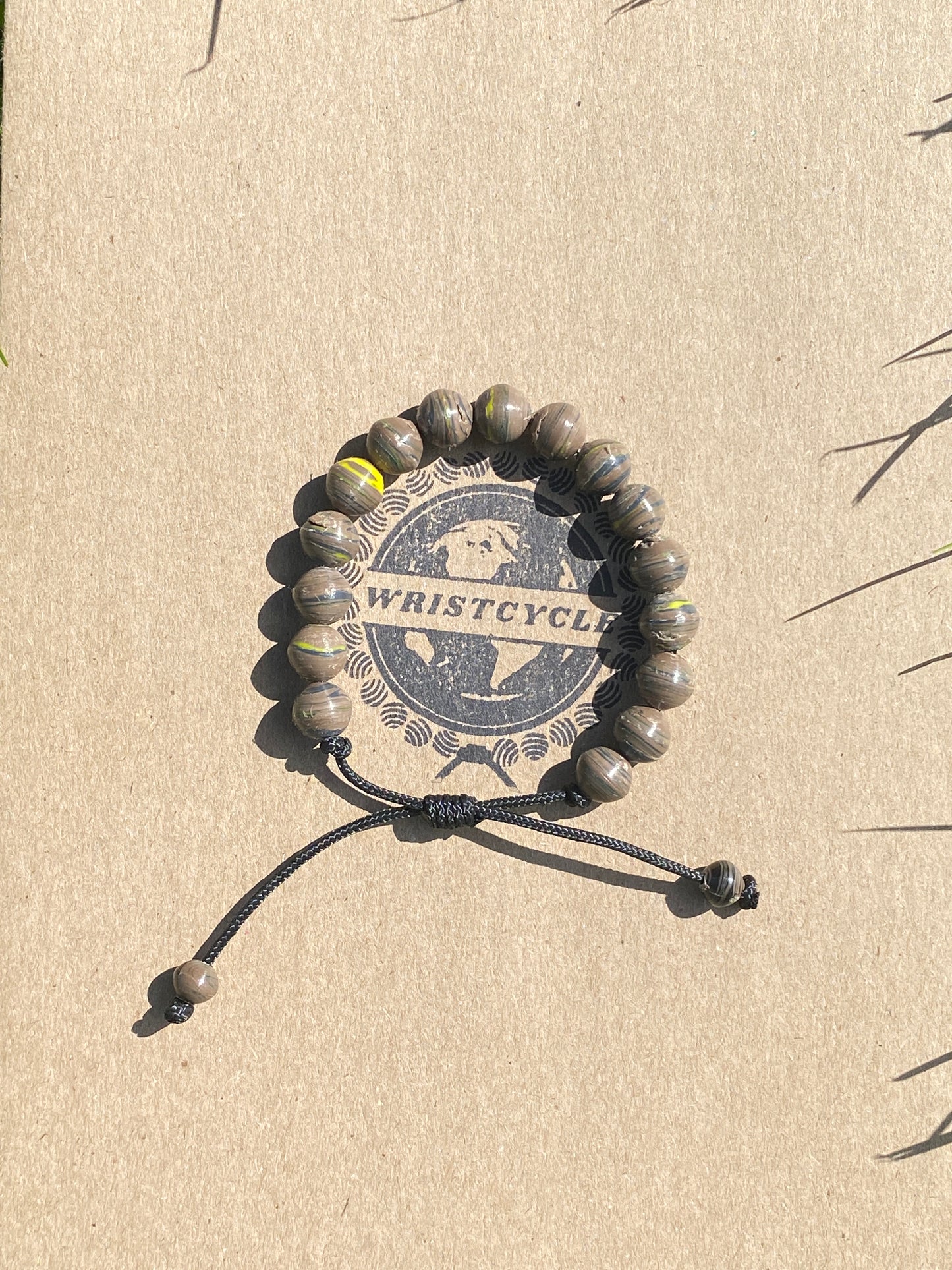 Brown Recycled Plastic Bracelet