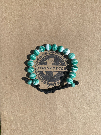 Green Recycled Plastic Bracelet