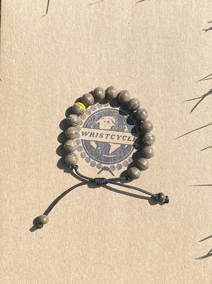 Brown Recycled Plastic Bracelet