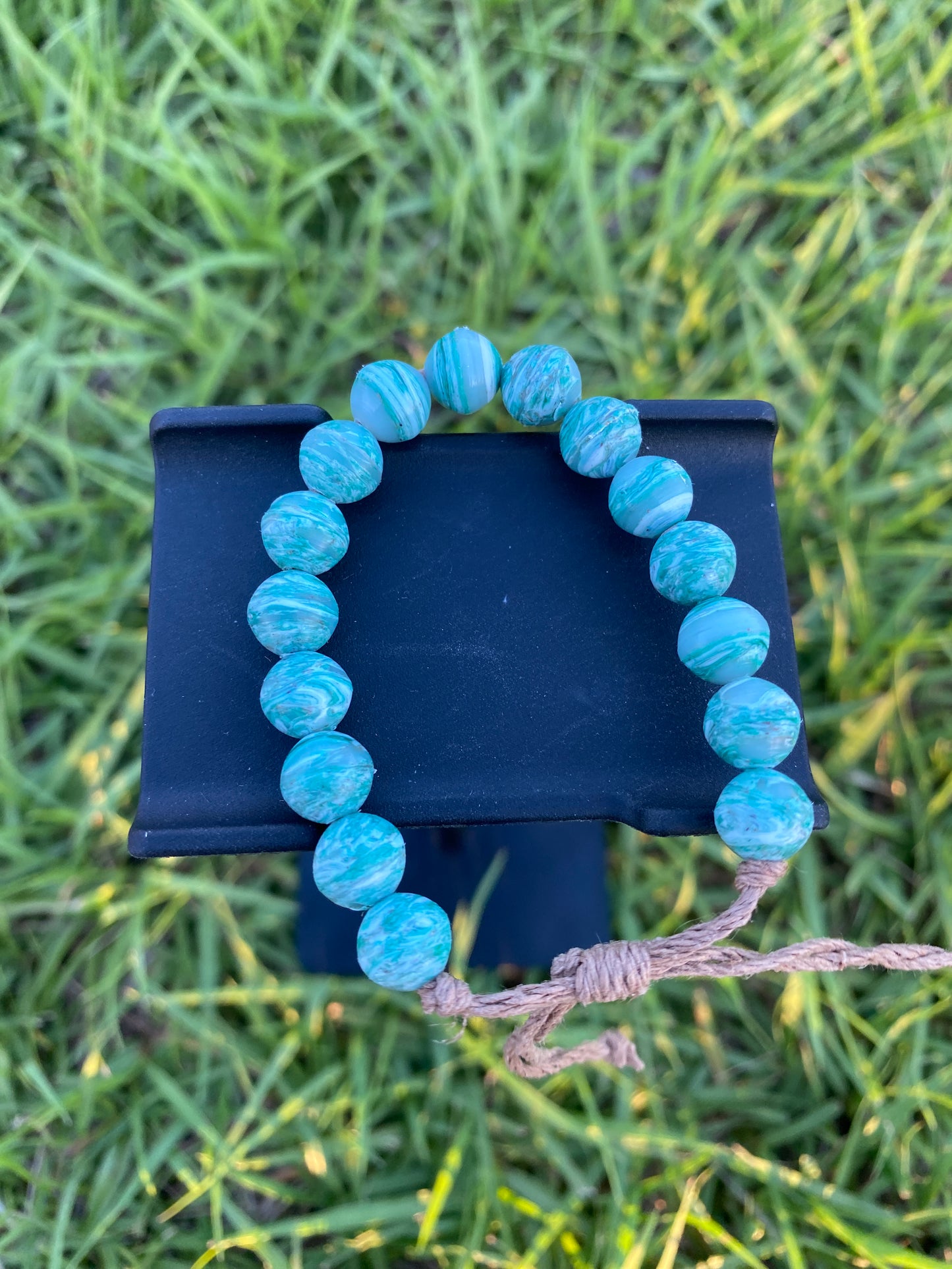 Green Recycled Plastic Bracelet